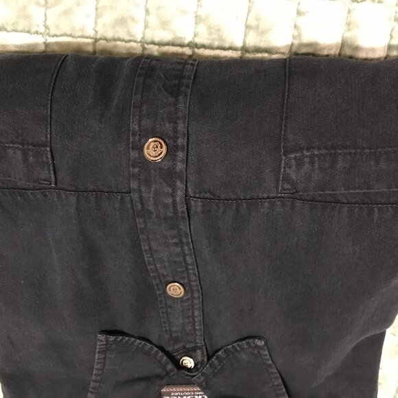 Shirt, long sleeve VERSACE. Black. - Picture 10 of 10